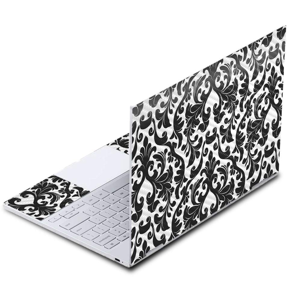 Premium Carbon Fiber Skin for Google Pixelbook - Black Damask Design | Protective & Durable Textured Cover | Easy to Apply & Remove | Made in USA | Perfect for Work, Travel & Everyday Use