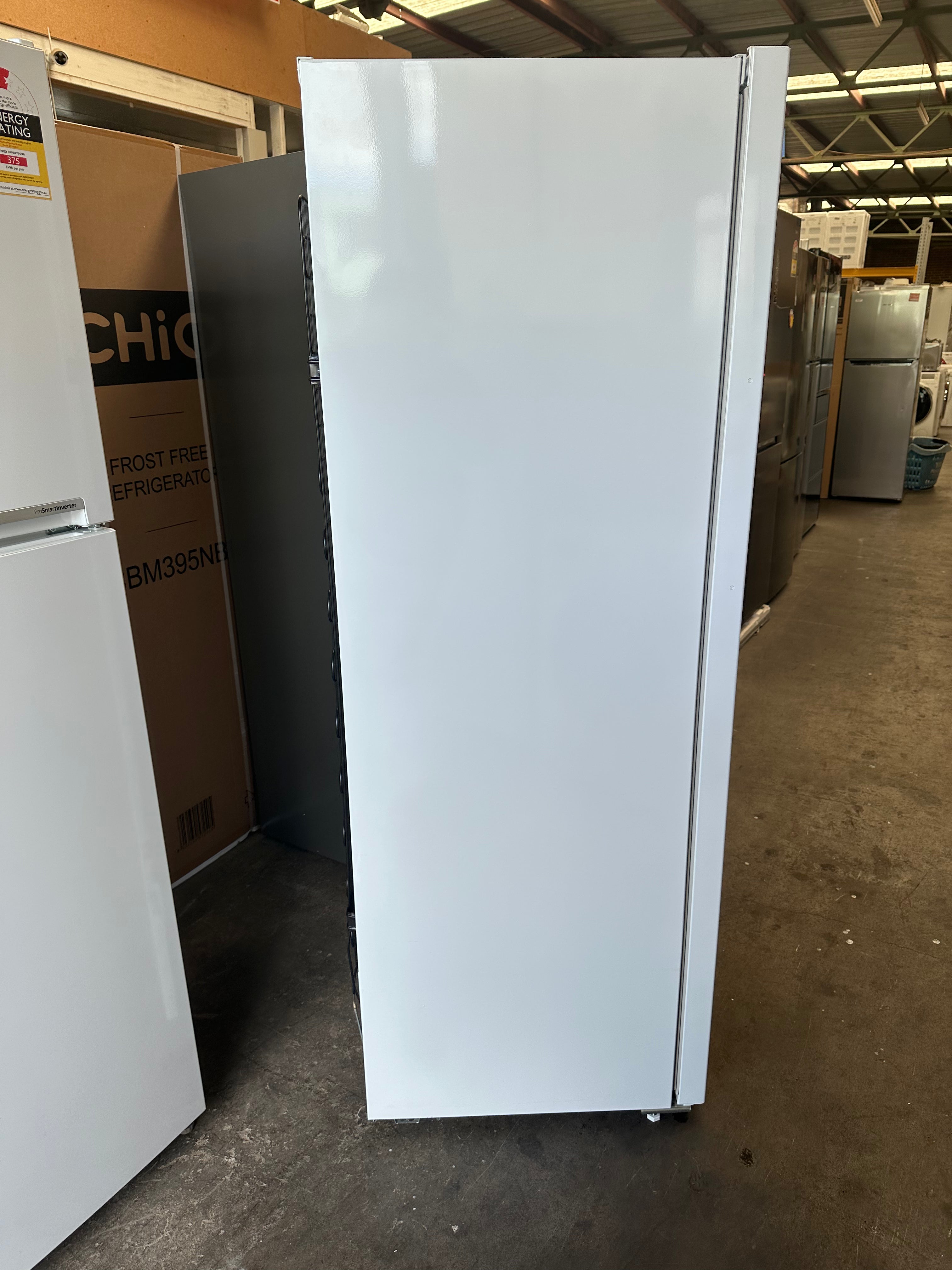 Beko 250L Frost Free Upright Freezer BVF290W - Energy Efficient European Made Appliance with 12 Month Warranty (Carton Damaged) - Perfect for Home, Restaurant & Commercial Kitchen Use