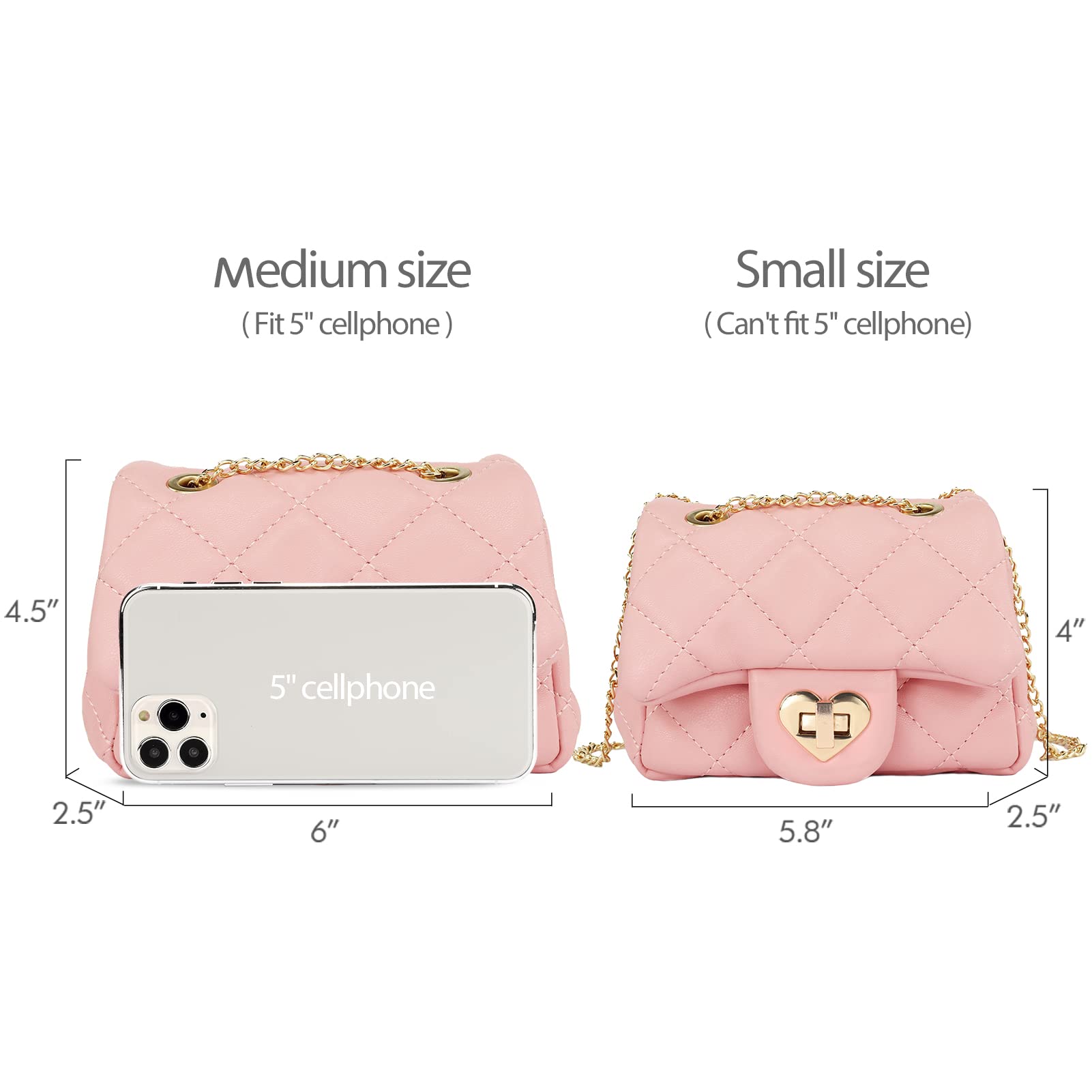 Mibasies Girls Purse for Kids - Cute Toddler Crossbody Bag with Adjustable Strap, Perfect Birthday Gift for Little Girls | Ideal for School, Travel, and Playdates