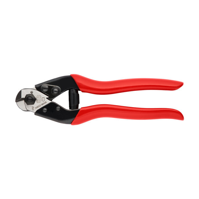 Felco FC3 One-Hand High Strength Steel Wire Cable Cutters - Professional Grade for Electricians, DIY & Industrial Use