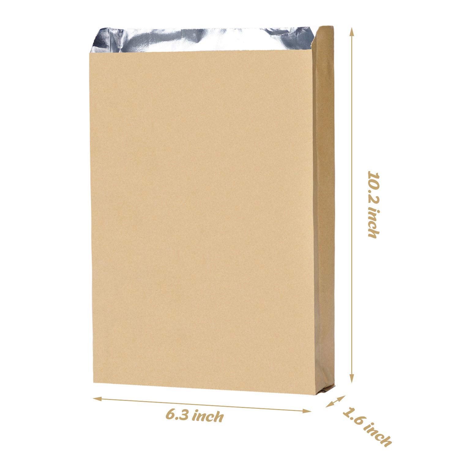 EUSOAR 100pcs Disposable Food Storage Bags - 10.2