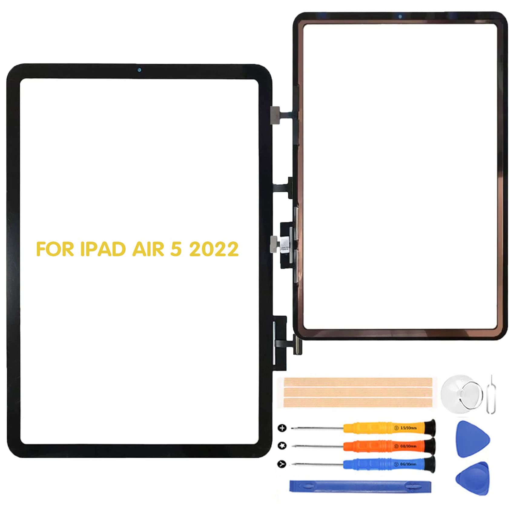 A-MIND iPad Air 5 2022 Touch Screen Digitizer Replacement - Compatible with iPad Air 2022 Model - Touch Panel Glass Repair Kit (LCD Not Included) - Perfect for DIY Screen Repair & iPad Maintenance