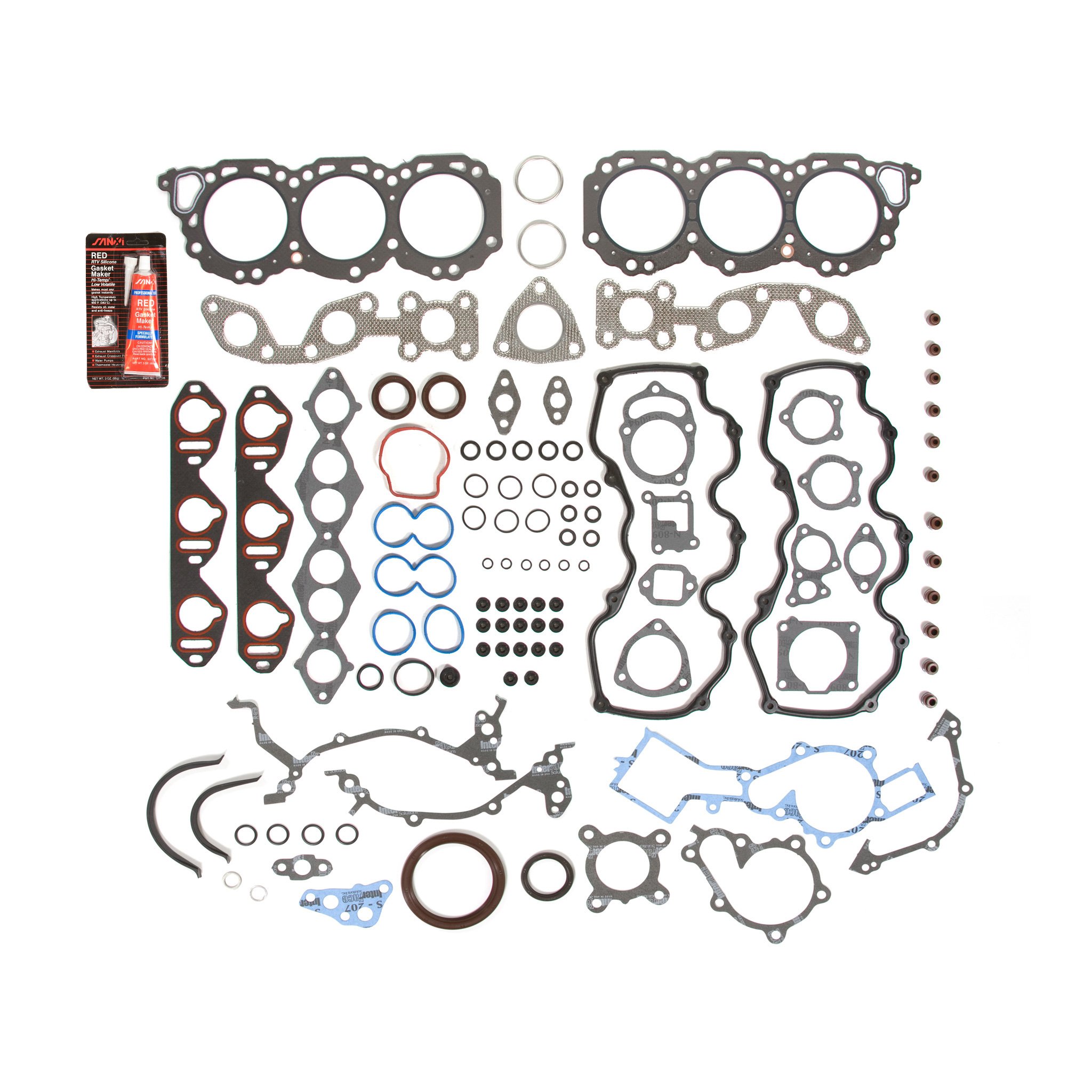 MA-4216918023 Full Gasket Set Compatible with 96-04 Infiniti QX4, Nissan Frontier, Xterra, Pathfinder VG33E Engine - Perfect for Engine Rebuild & Maintenance