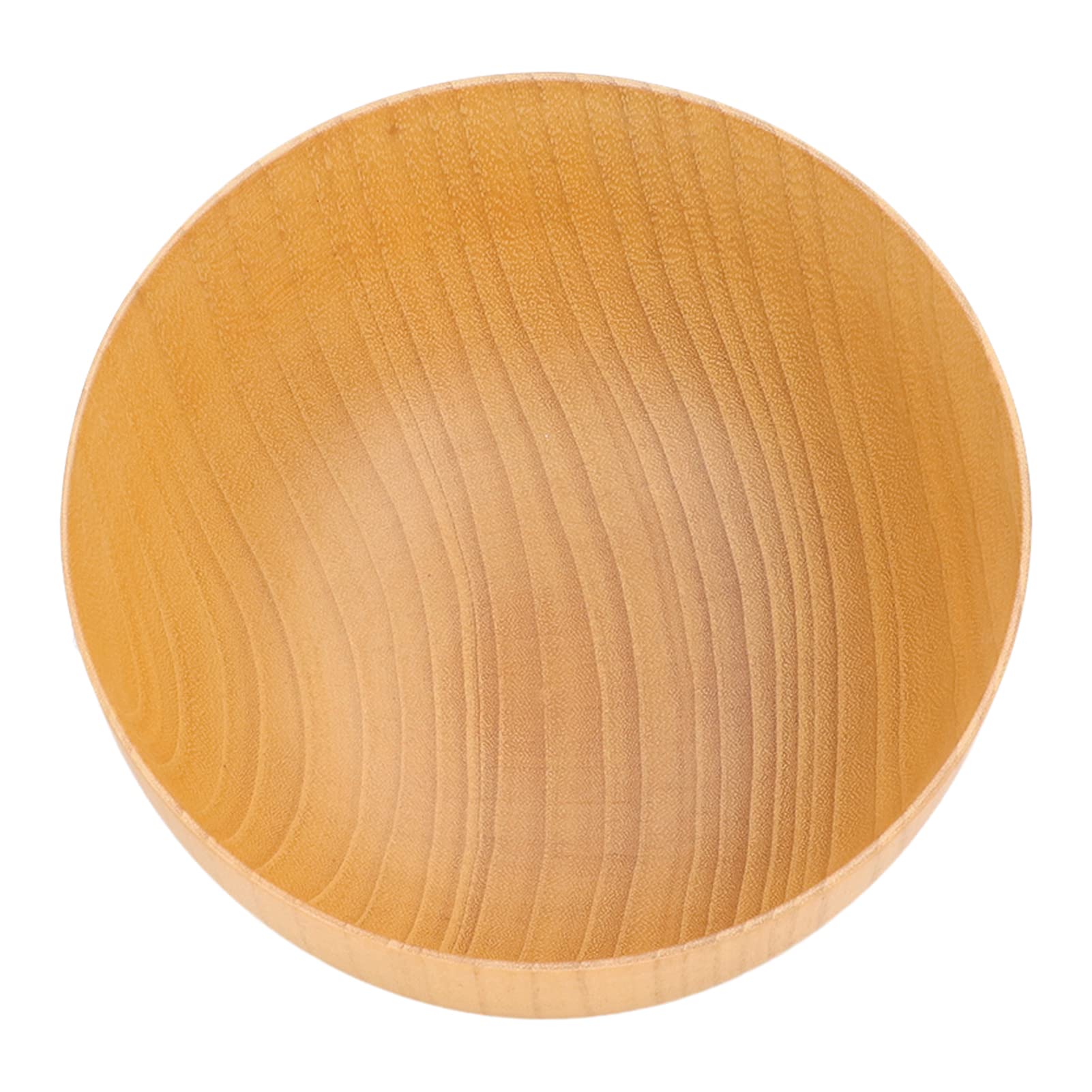 Premium Wooden Serving Bowl - Smooth Surface Light Color Multi-Function Bowl for Snacks, Appetizers, Nuts & Fruits - Perfect for Dining, Entertaining & Kitchen Decor (Large Size)