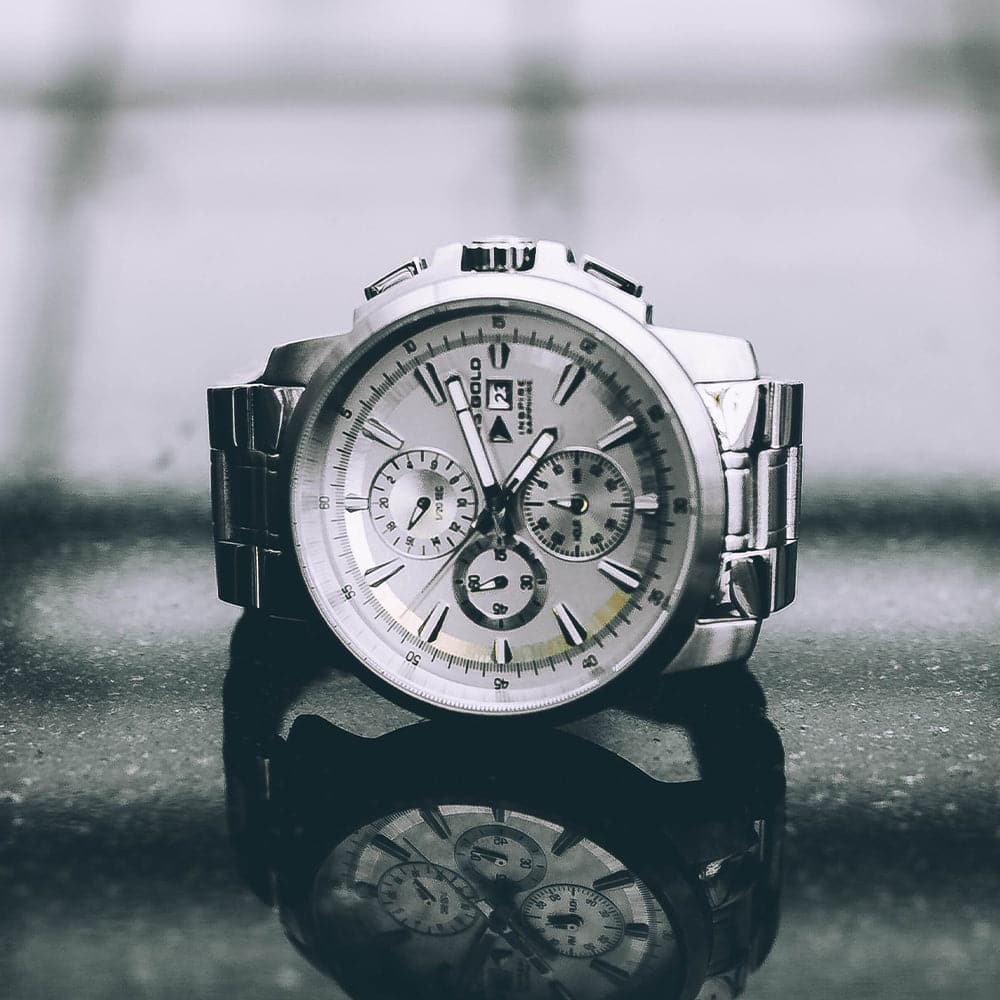 Aries Gold Inspire Contender G 7301 S Silver Watch - Stylish Men's Dress Watch for Business & Formal Occasions