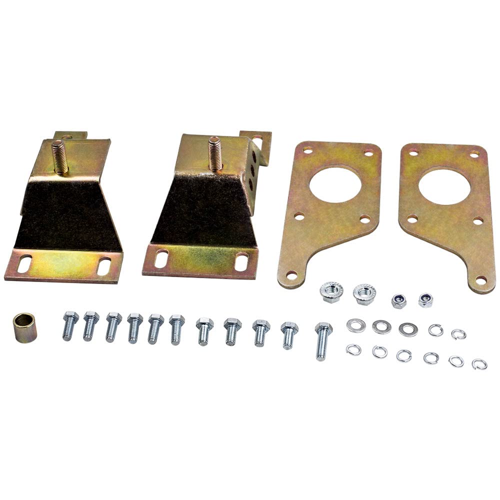 Ford Mustang 1979-2004 Swap Adapter Plates & Solid Motor Mounts - Compatible with 4.8L & 5.3L Engine Blocks (3013-102) - Perfect for Engine Swaps & Performance Upgrades