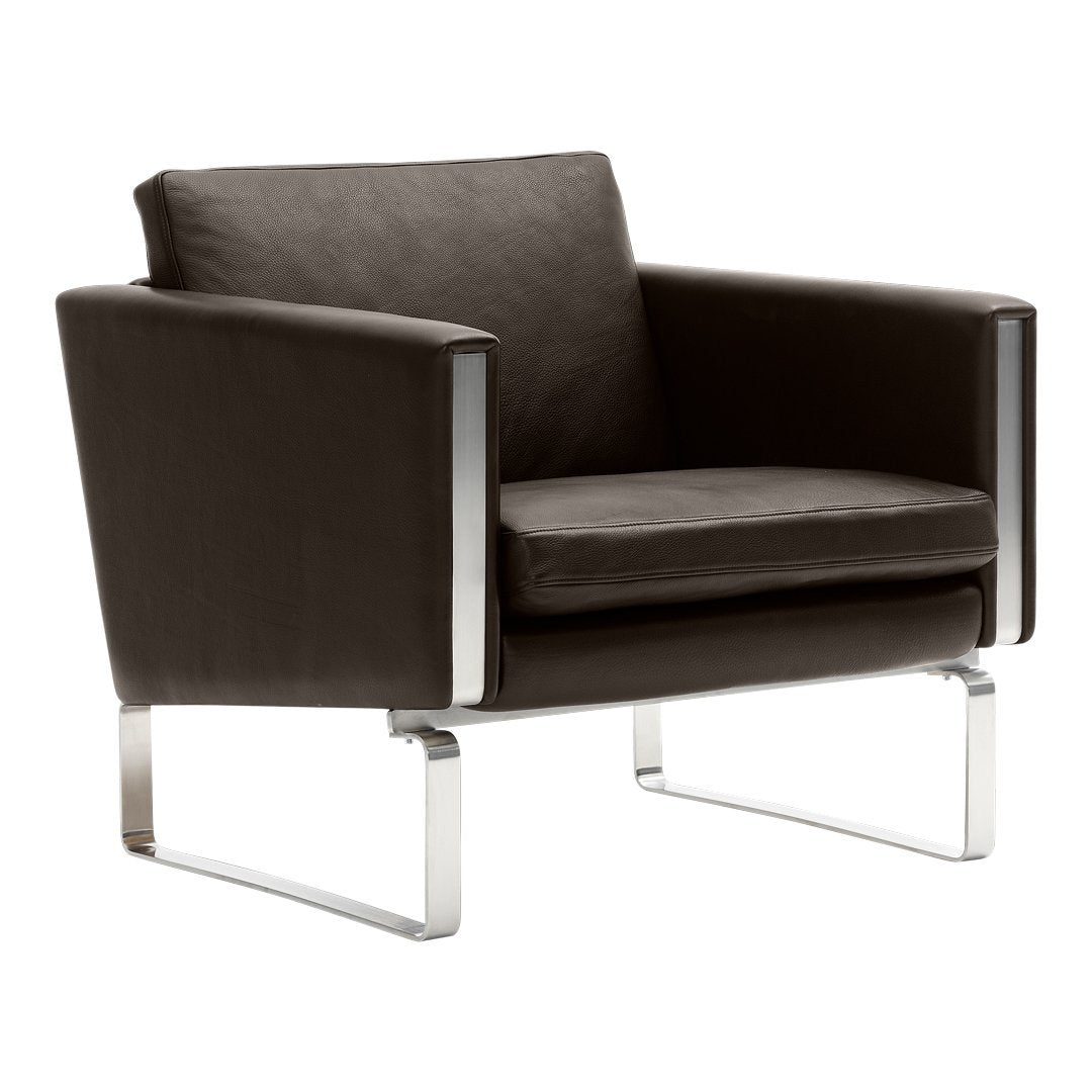 Ch101 Lounge Chair by Hans J. Wegner - Mid-Century Modern Wooden Armchair for Living Room, Office & Reading Nook - Premium Scandinavian Design Furniture