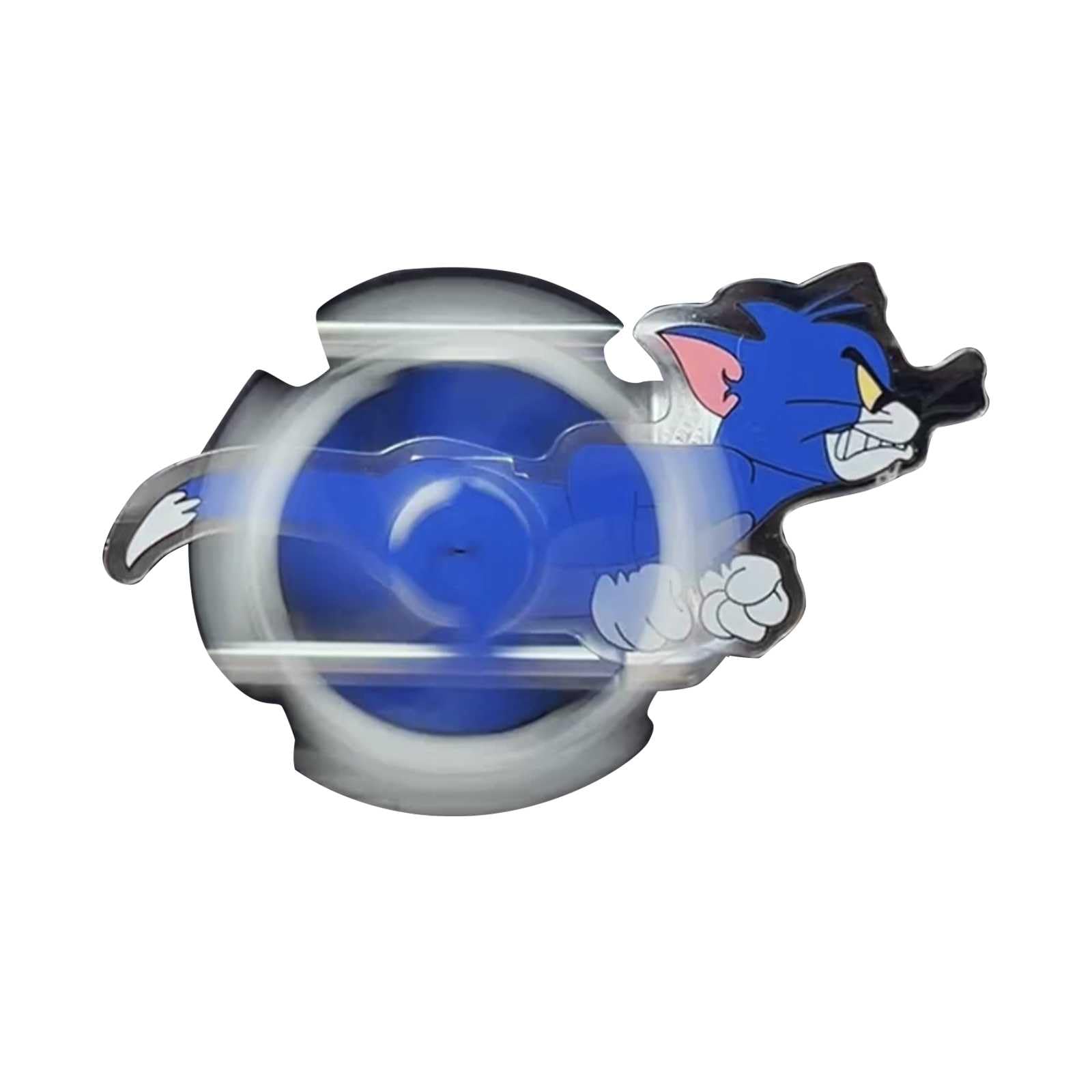 Pilot Vent Clip Car Air Freshener - Rotating Propeller Automotive Air Outlet Fan, Creative Car Diffuser & Perfume Decoration (Chasing Cat Design) - Perfect for Road Trips, Commuting & Car Interior Refresh
