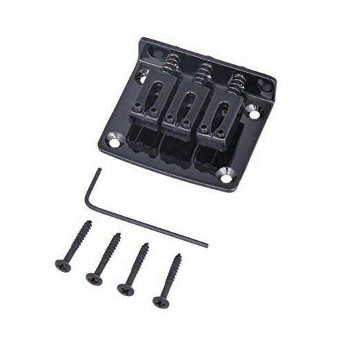 **3 String Black Hardtail Cigar Box Guitar with Adjustable Tailpiece Bridge - Perfect for Blues, Folk & DIY Musicians**