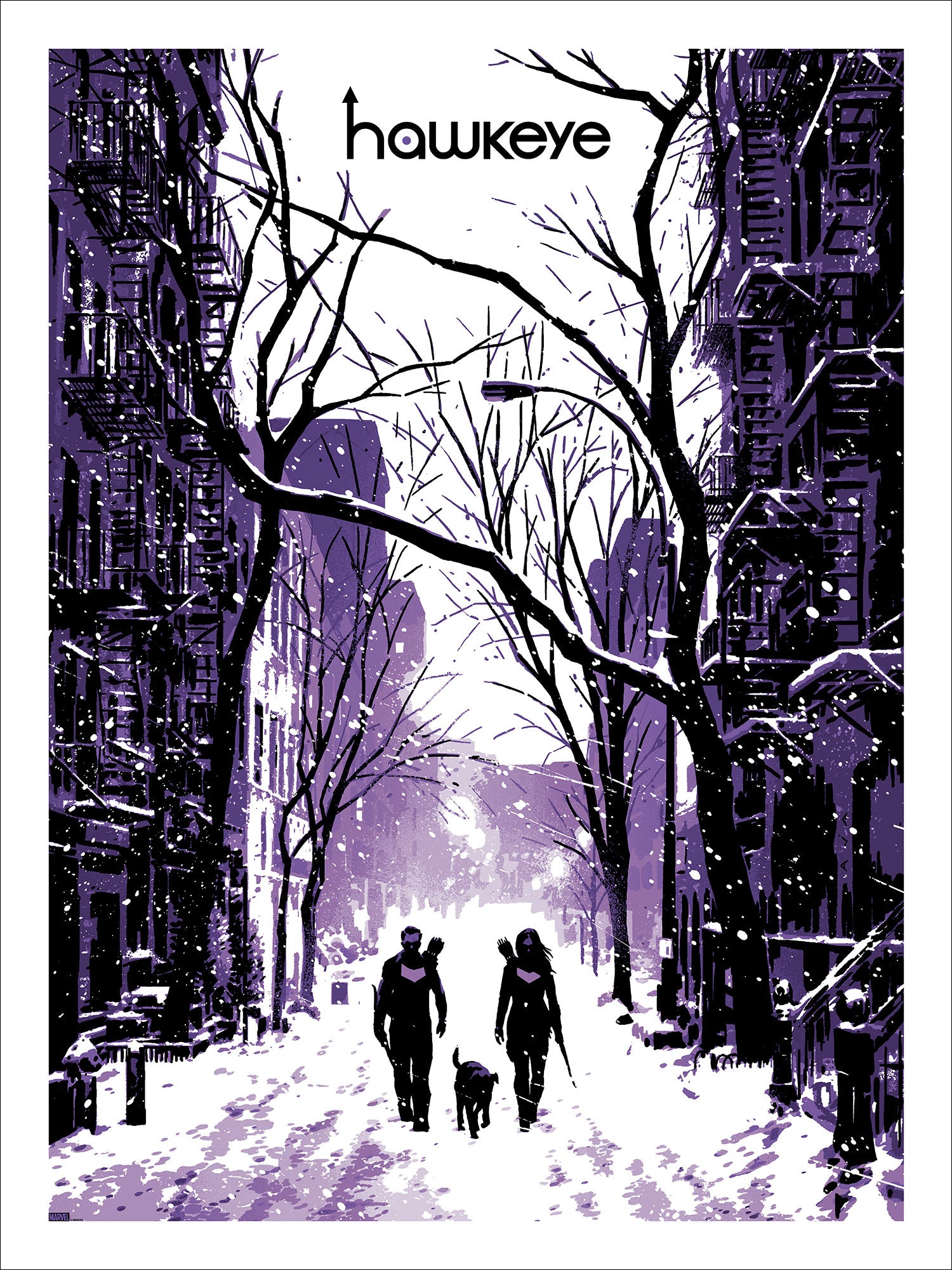 Hawkeye Marvel Movie Poster - Official Avengers Wall Art for Home, Office & Gamer Room Decor