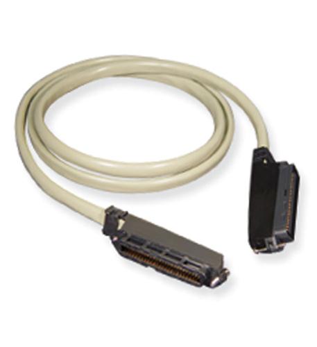 25 Pair Shielded Cable Assembly Male to Female 90° Right Angle 15ft - ICC ICPCSTFM15 - Ideal for Networking, Telecommunications & Data Center Installations