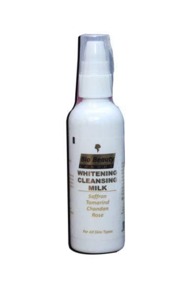 Bio Beauty Whitening Cleansing Milk for All Skin Types - Gentle Face Wash for Brightening & Hydration | Perfect for Daily Skincare Routine & Sensitive Skin Care