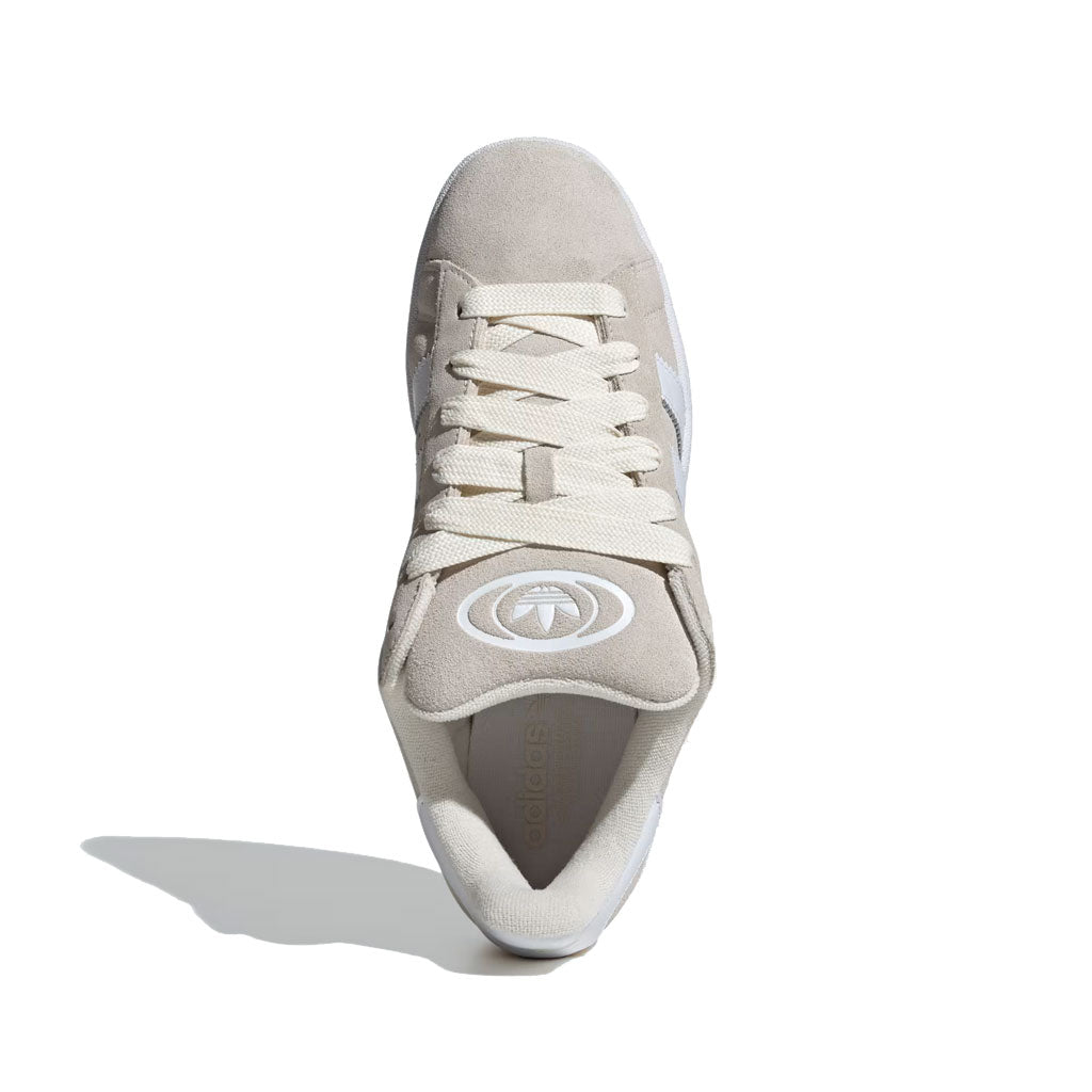 Adidas Campus 00S Sneakers - Wonder White/Cloud White/Gum Sole - Women's & Men's Casual Shoes for Streetwear & Everyday Wear