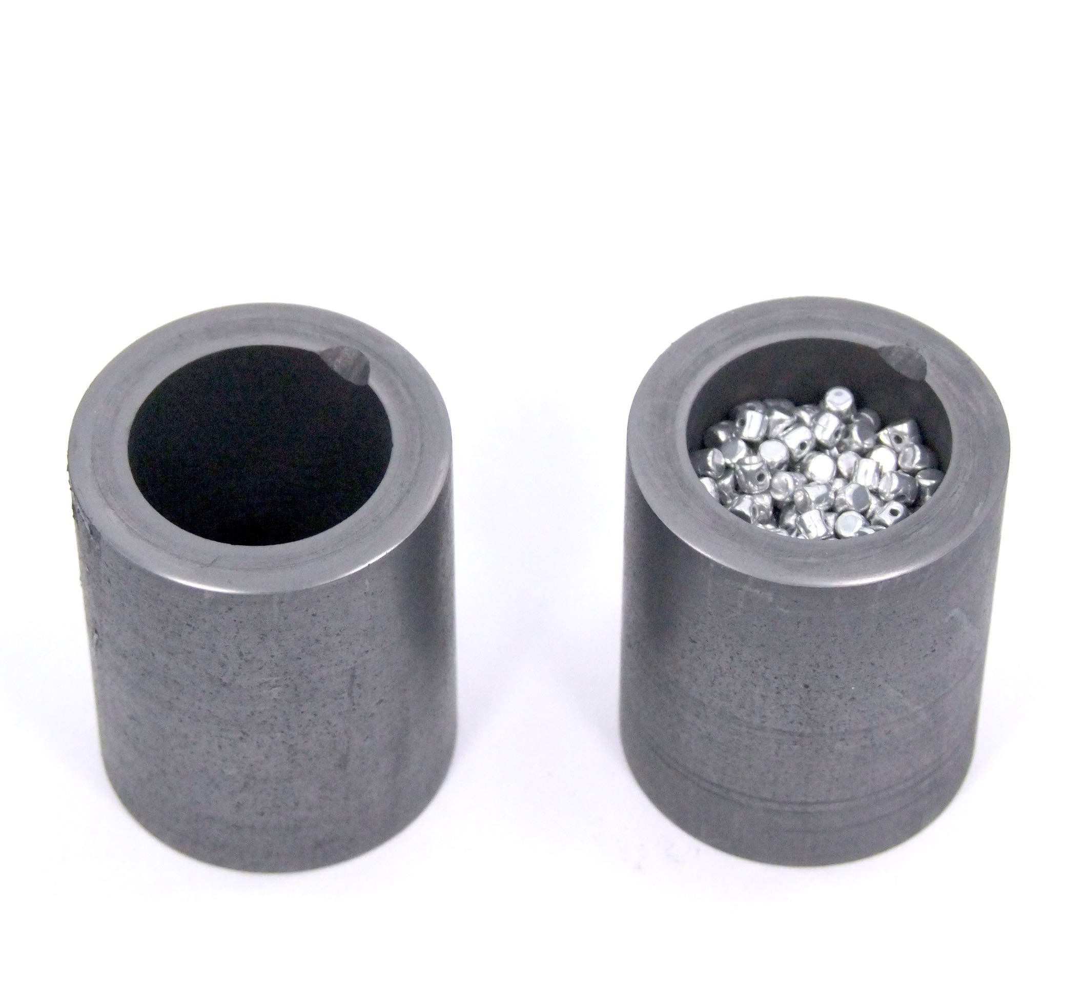 2 Pack Premium Graphite Mini Crucible Cups 2