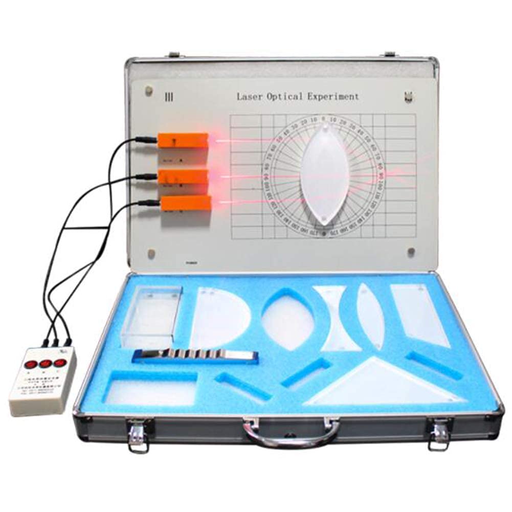 Magnetic Geometric Optical Demonstrator Kit - Science Experiment Set for Middle School & High School Physics Teaching - Perfect for Classroom Labs & STEM Education