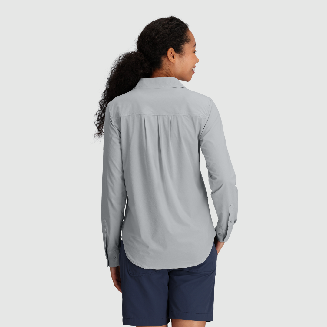 Astroman Women's UPF 50+ Long Sleeve Sun Shirt - Lightweight Breathable UV Protection Shirt for Hiking, Fishing & Outdoor Activities