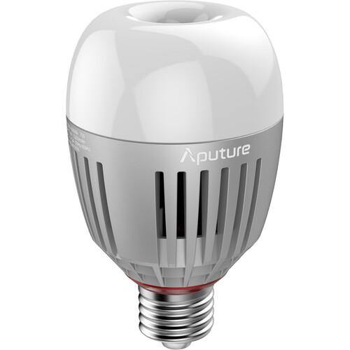 Aputure B7C 7W RGBWW Smart LED Bulb - Dimmable, WiFi & Bluetooth Control for Home Lighting, Parties & Smart Home Decor