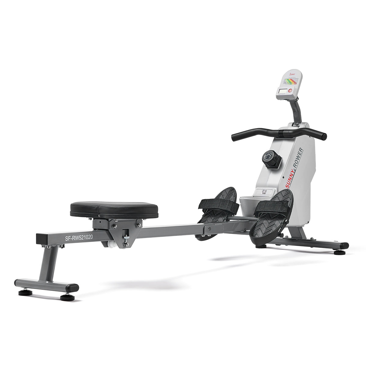 Smart Compact Magnetic Rowing Machine for Home Gym - Foldable Rower with LCD Display for Full Body Workout | Perfect for Small Spaces & Apartment Fitness