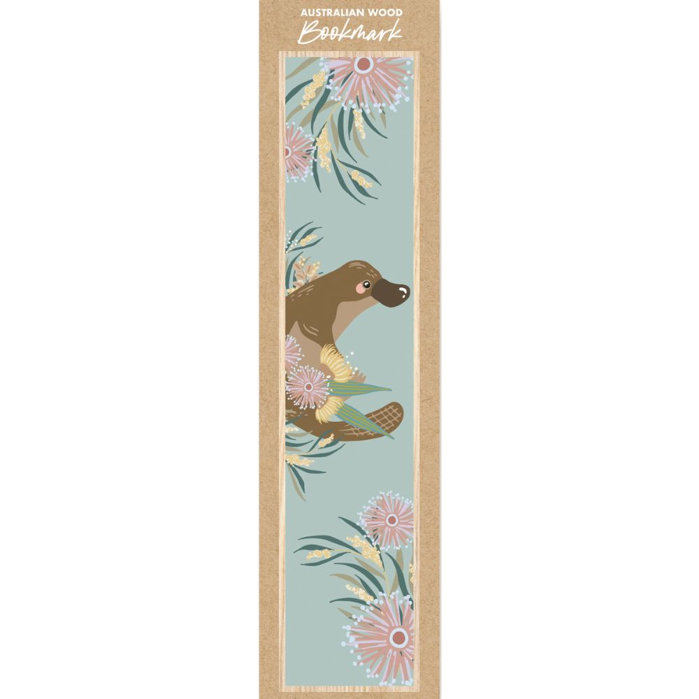 Handmade Australian Wood Bookmark with Fauna Animal Designs - Perfect for Book Lovers, Gifts & Reading Accessories