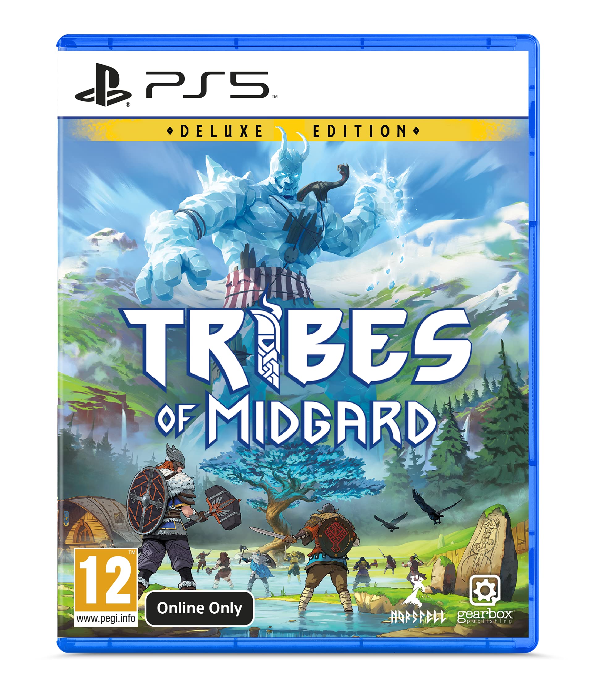 Tribes of Midgard Deluxe Edition for PS5 - Epic Viking Survival Game | Adventure, Crafting & Multiplayer | Perfect for Co-op Gaming & Norse Mythology Fans