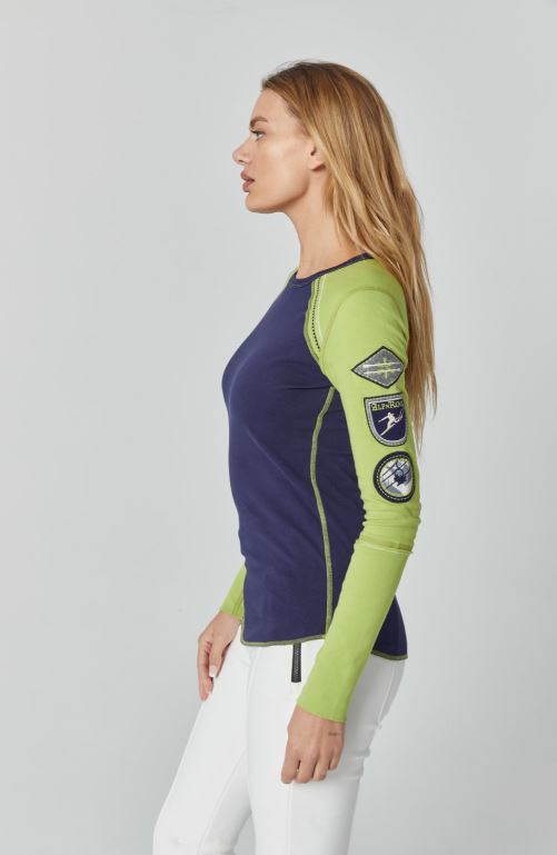 Heritage Apres Crew Sweatshirt - Navy Blue Cozy Pullover for Men & Women | Perfect for Skiing, Hiking & Casual Winter Wear