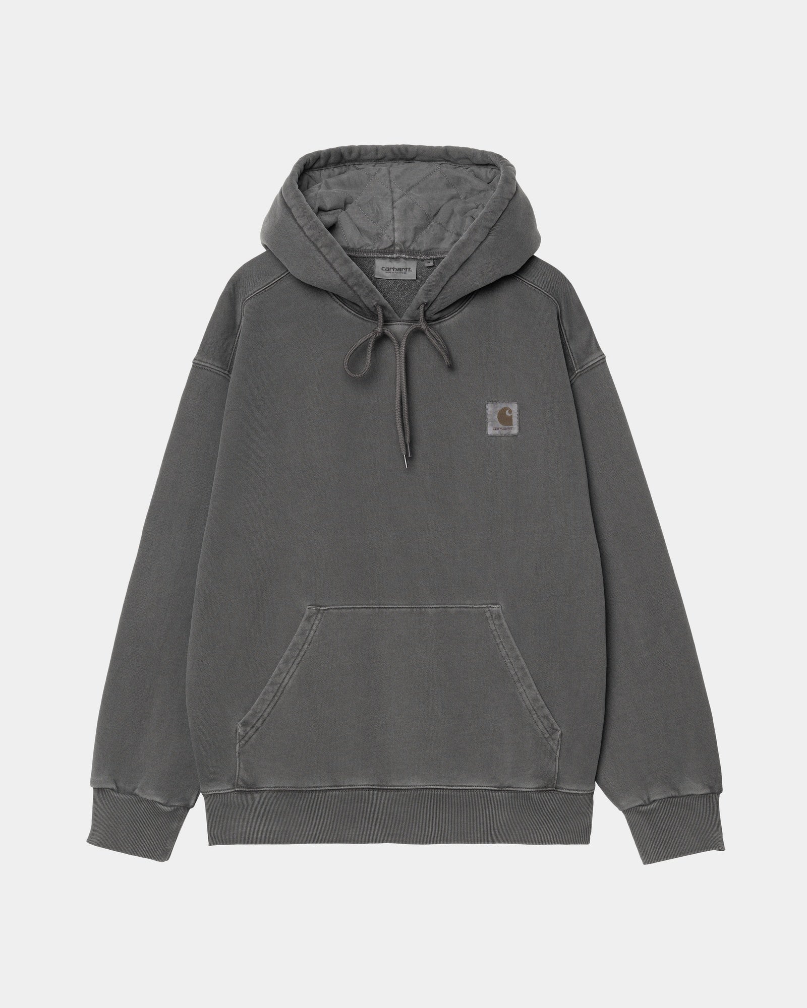 Premium Hooded Nelson Sweatshirt for Men & Women | Soft Cotton Blend | Graphite Grey | Casual Wear, Street Style & Loungewear