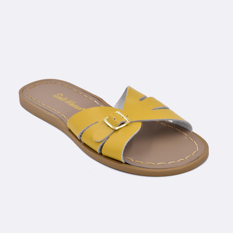 Salt Water Classic Slide Sandals - Comfortable & Stylish Beach Footwear for Women & Men - Perfect for Summer, Poolside, and Vacation Wear