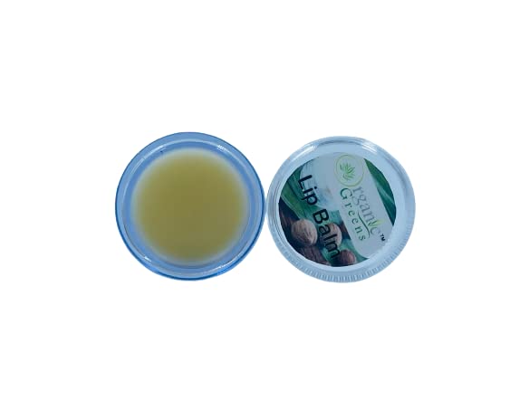 Organic Greens Lip Balm - 10g | Natural Moisturizing Lip Care for Dry & Chapped Lips | Perfect for Outdoor Activities, Winter Protection & Daily Hydration