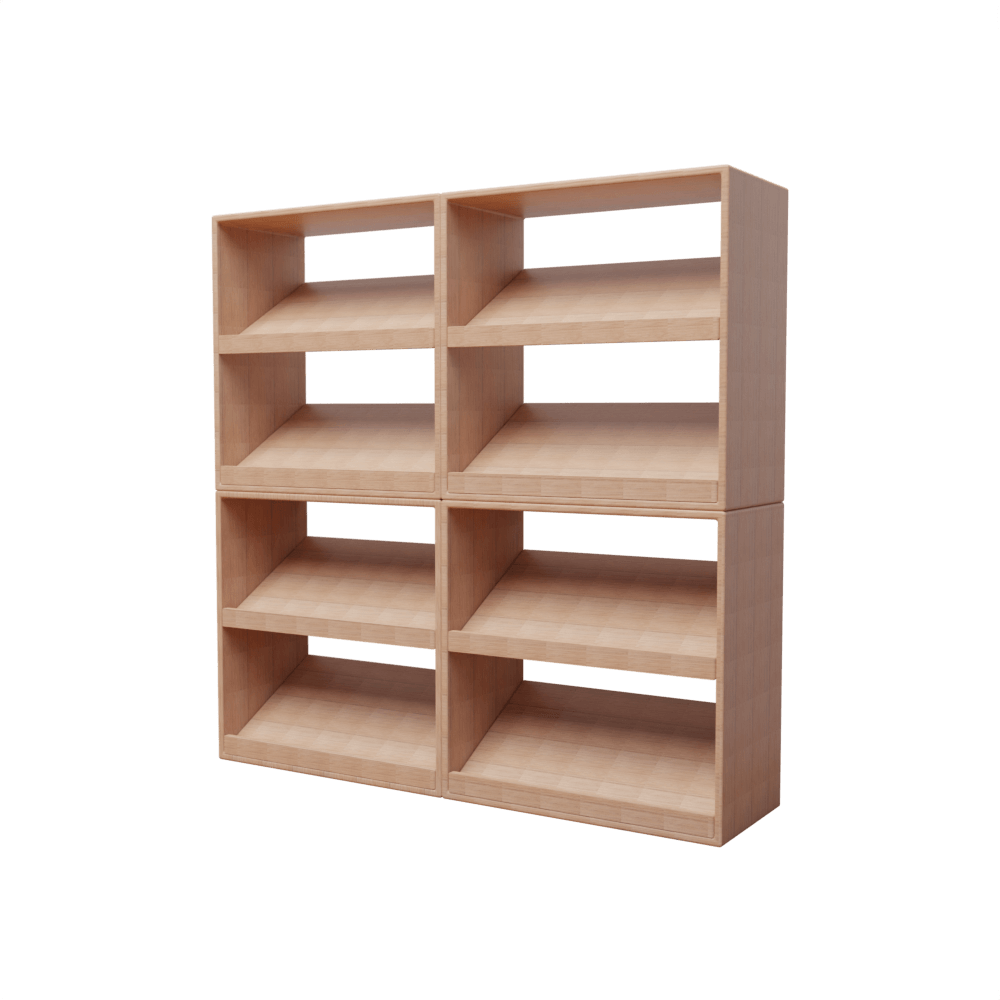 56 Bottle Wine Display Cellar Kit - Premium Wooden Wine Rack for Home, Bar & Restaurant Storage - Perfect for Wine Enthusiasts & Entertaining Guests