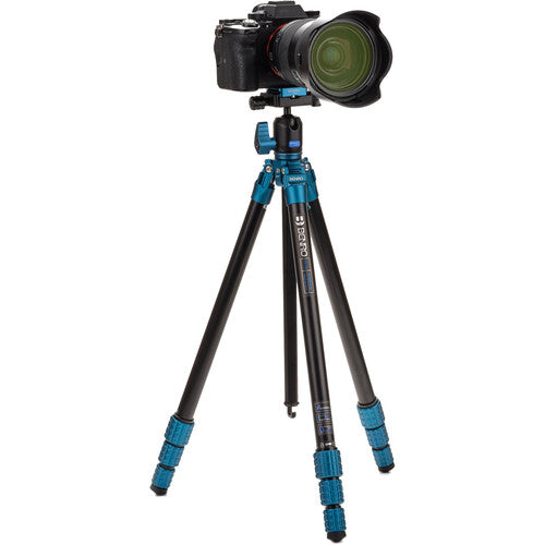 Benro SuperSlim Lightweight Aluminum Tripod with 360° Ball Head - Professional Camera Stand for Travel, Photography & Vlogging