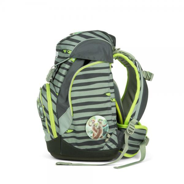 Ergobag School Backpack Set - 6 Piece Kids Bookbag with Super NinBear Design | Lightweight Durable Backpack for Elementary Students, Perfect for School, Travel & Outdoor Activities