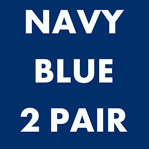 Navy Blue (2 Pairs)