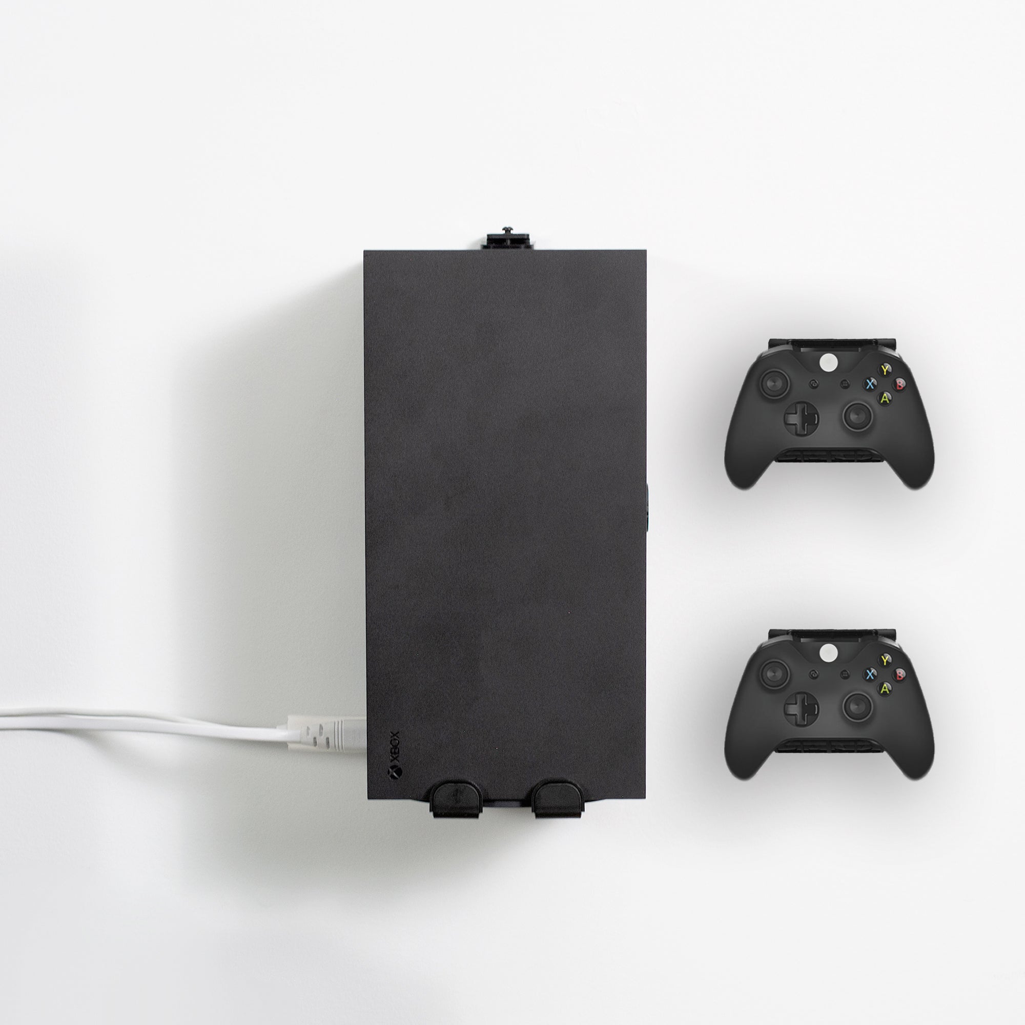 Xbox Series X Wall Mount Bracket - Secure Gaming Console Holder for Vertical or Horizontal Setup - Perfect for Living Room, Bedroom, or Game Room Organization