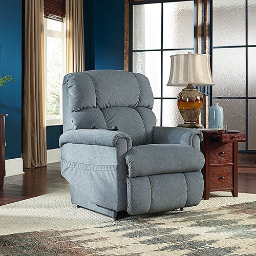 La-Z-Boy Pinnacle Power Lift Recliner Chair - Electric Lift Assist for Elderly & Mobility Issues - Comfortable Leather Reclining Chair for Living Room, Bedroom & Home Theater