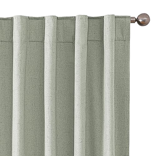 Faux Linen - Sage