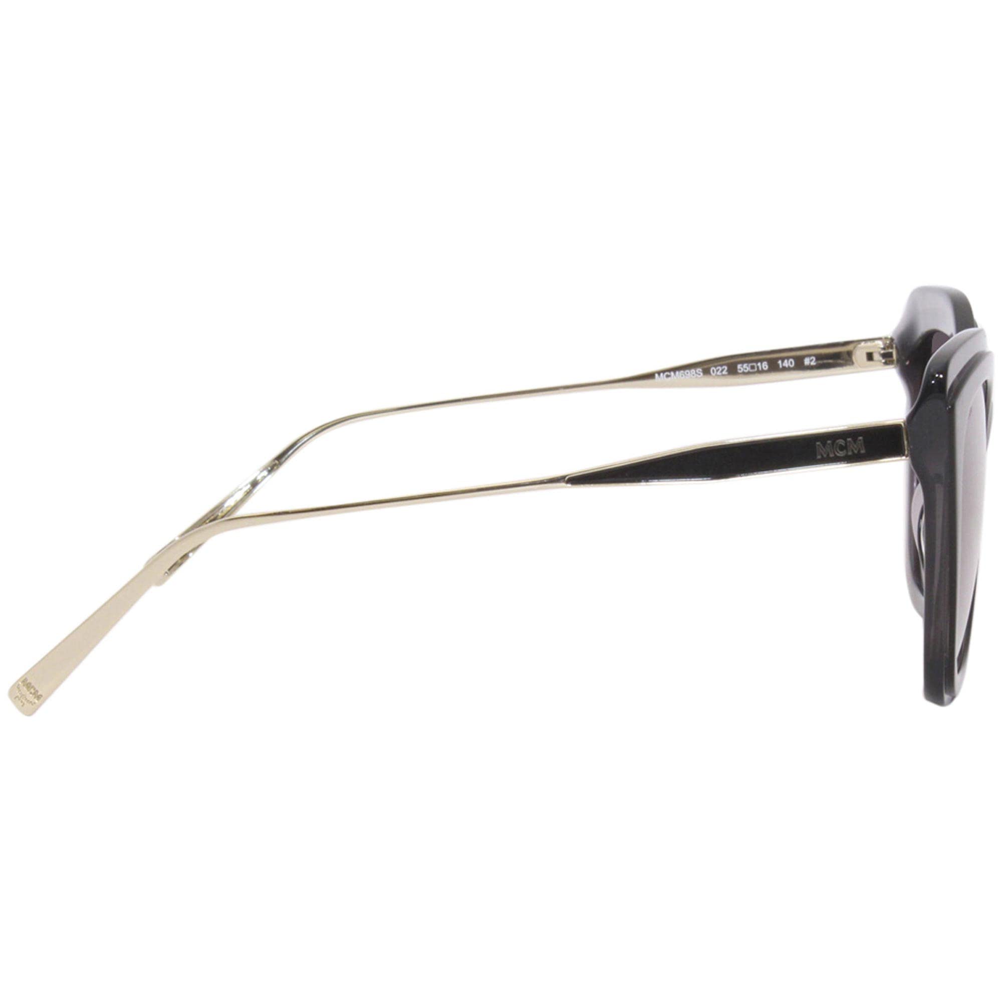 MCM 698 S 022 Black Iron Sunglasses for Women - UV Protection Fashion Shades for Driving, Beach & Outdoor Activities