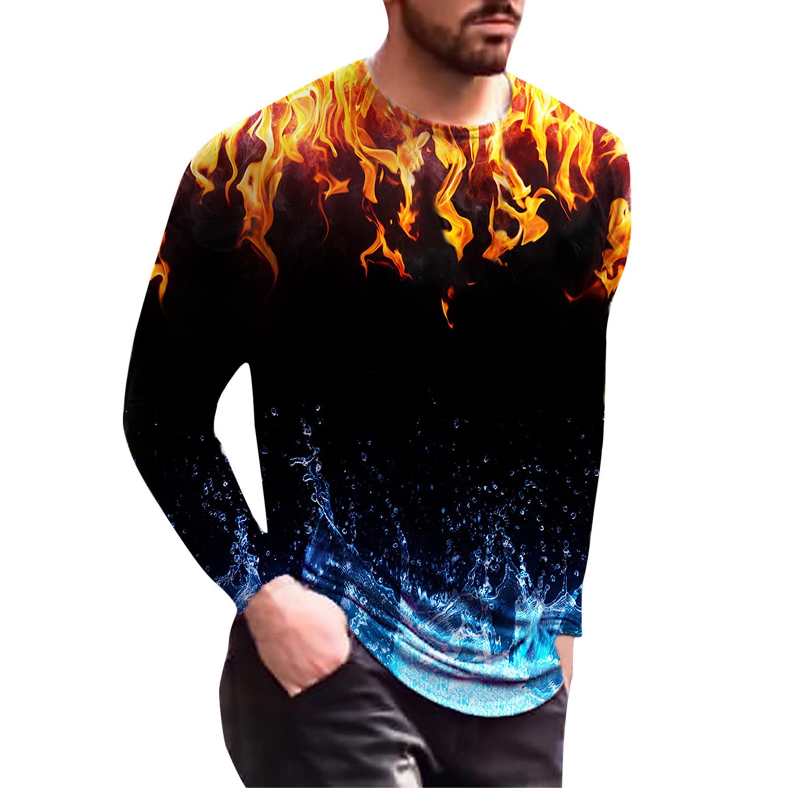 Men's Casual T-Shirt - Soft Cotton O-Neck Polo Shirt for Everyday Wear | Perfect for Work, Gym & Outdoors