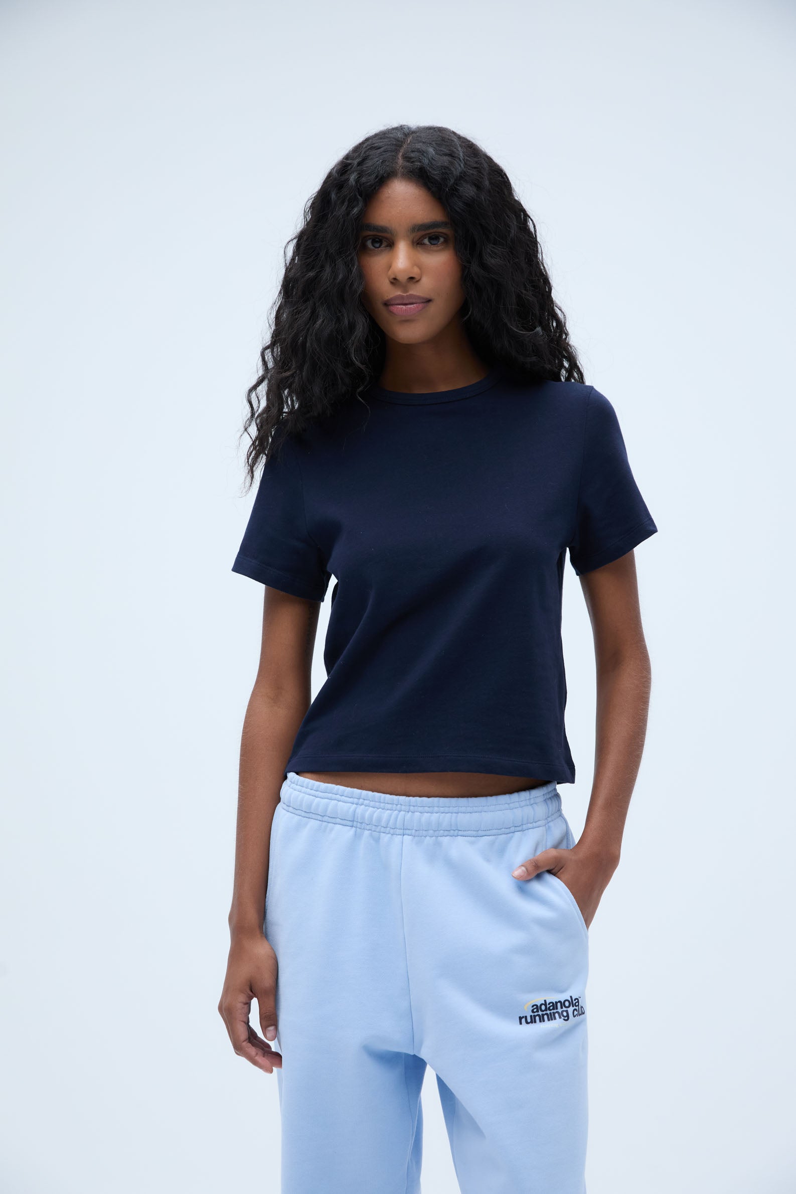 Classic Short Sleeve T-Shirt for Men - Soft Cotton Crew Neck Tee in Navy Blue | Casual Wear, Gym, Everyday Outfits