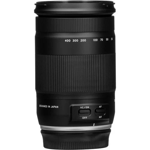 Tamron 18-400mm f/3.5-6.3 Di II VC HLD All-in-One Zoom Lens for Canon/Nikon DSLR Cameras - Perfect for Travel, Wildlife & Sports Photography