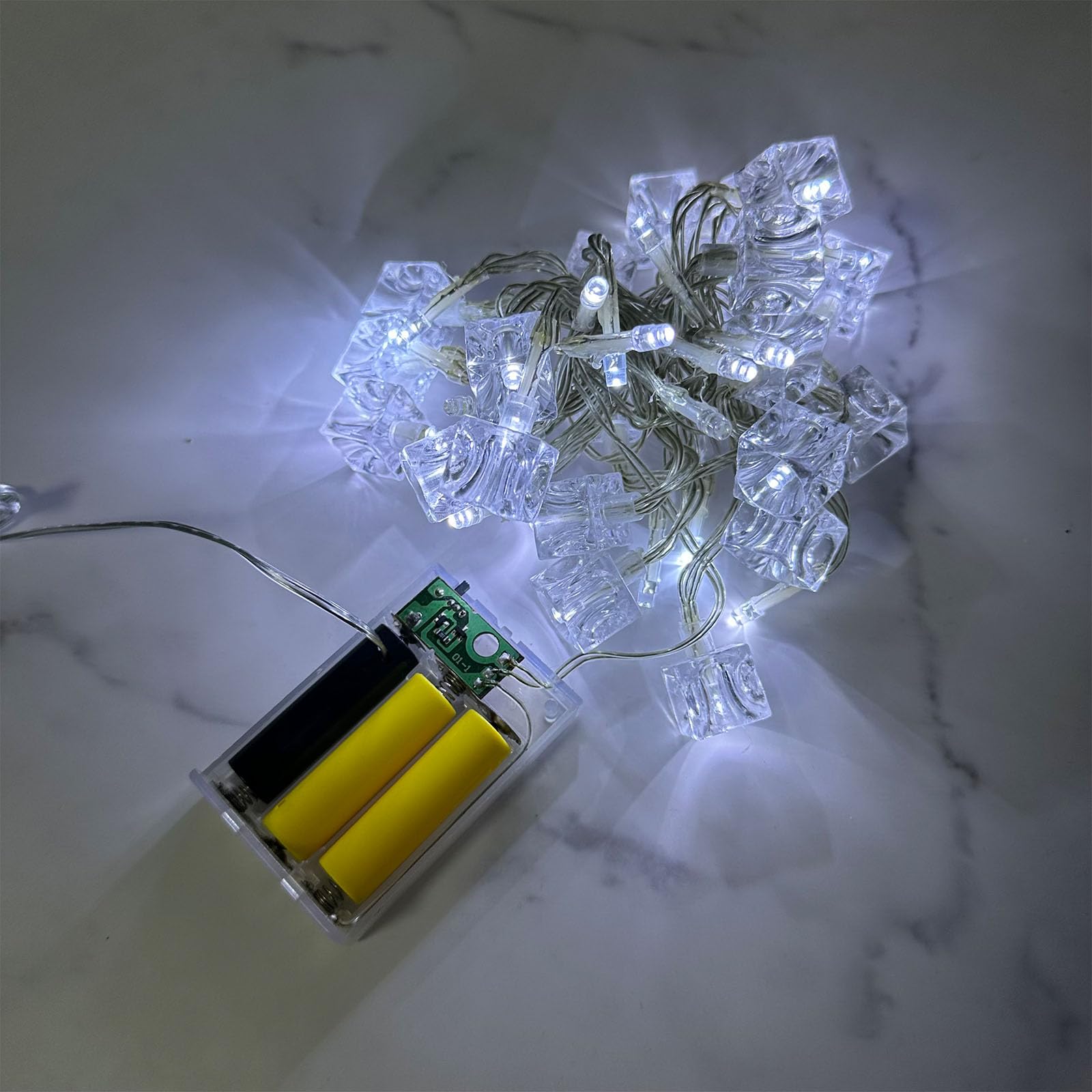 AA Battery Eliminators Power Supply Adapter - Replace AA Batteries for LED Lights, Electric Clocks & Christmas Tree Decorations - Perfect for Holiday Lighting, Home Electronics & DIY Projects
