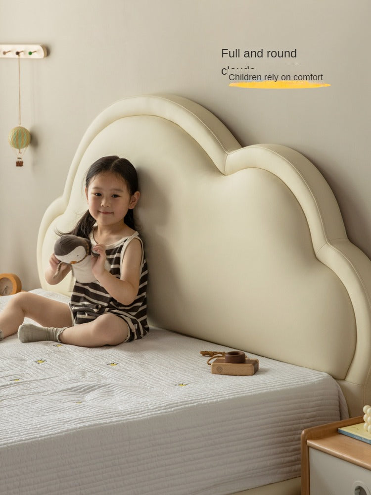 Organic Leather Kids Bed – Premium Handmade Toddler Bed for Safe & Comfortable Sleep – Perfect for Nursery, Bedroom & Daycare