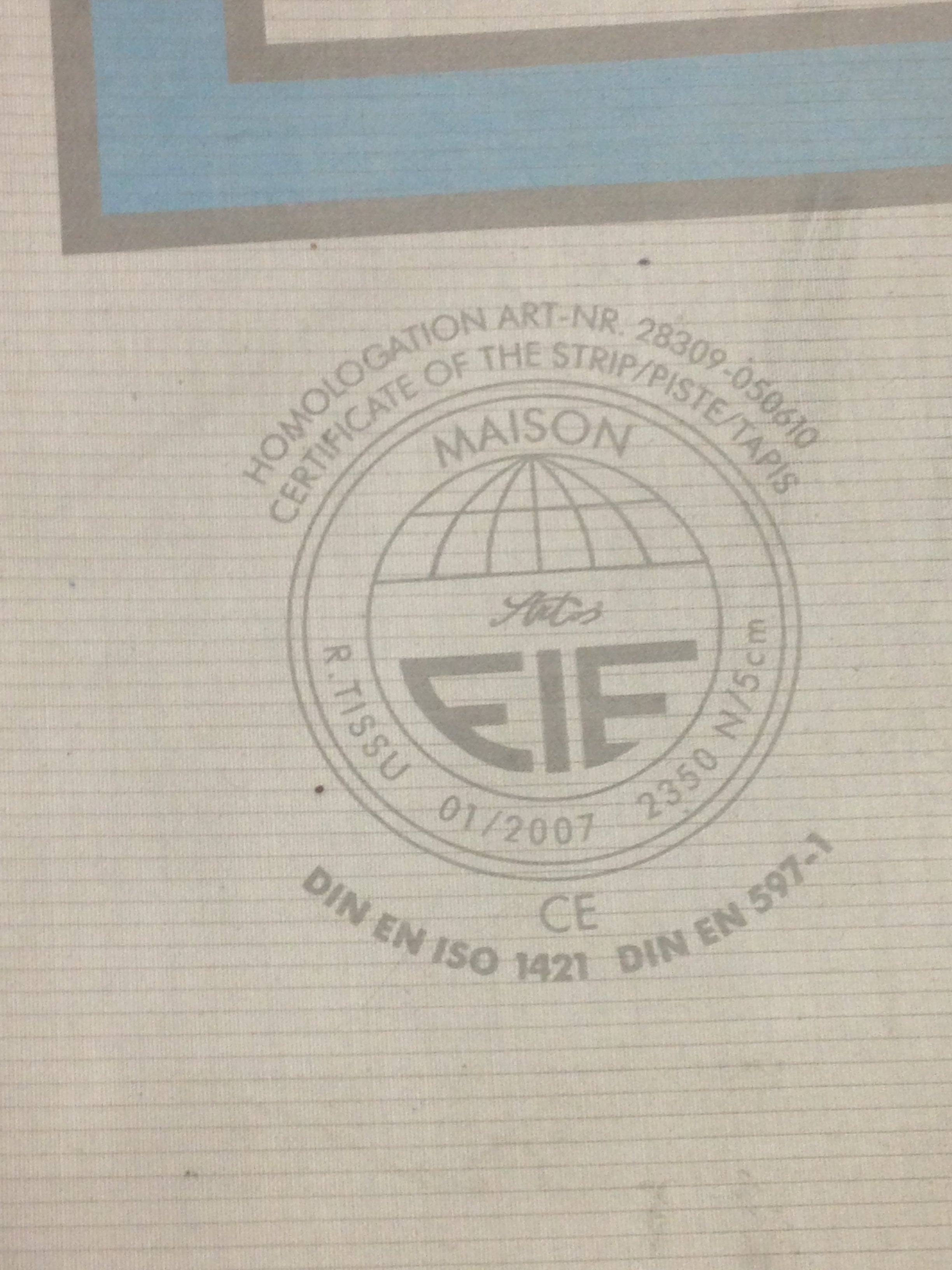 Used FIE Approved Conductive Electric Fencing Strip - 2