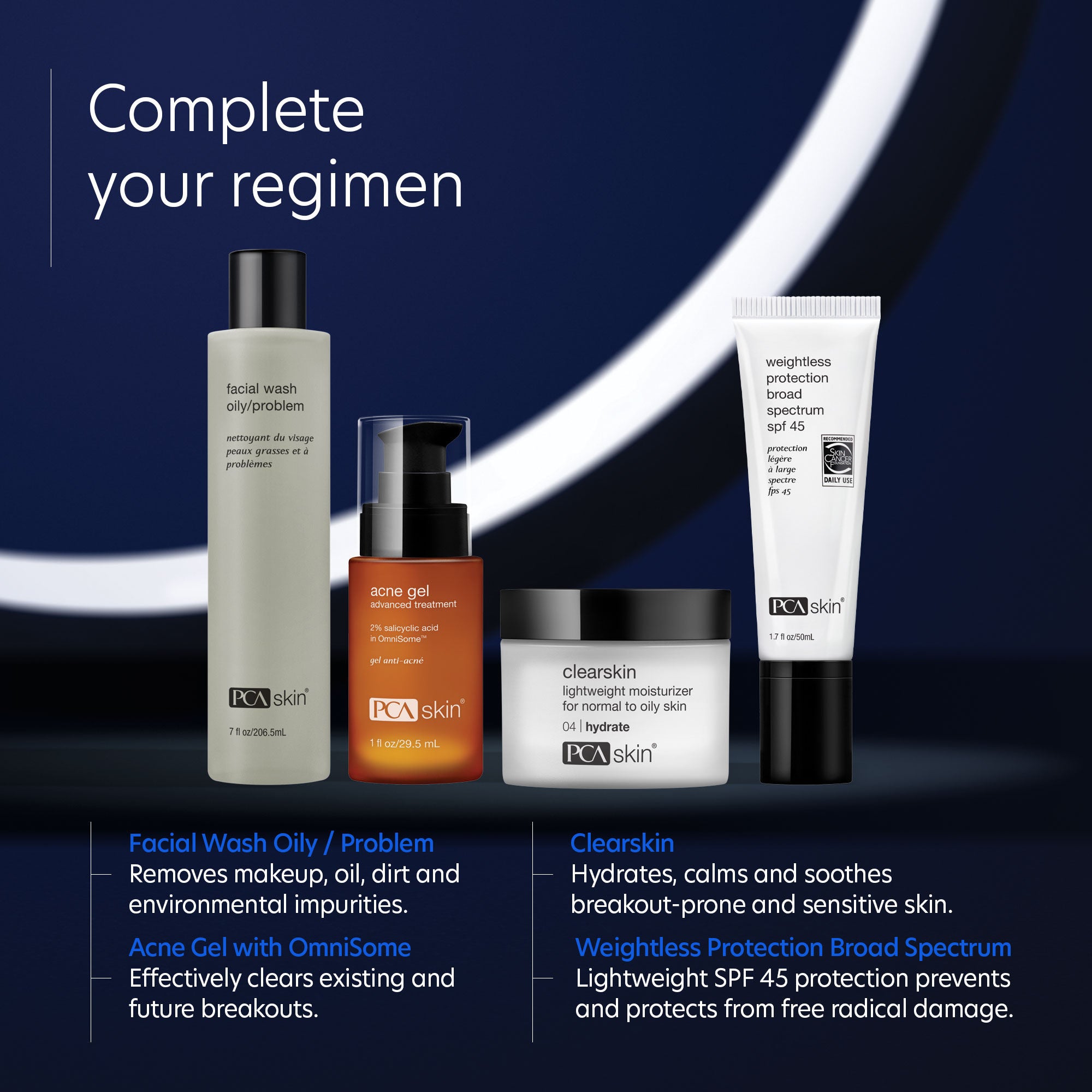 Best Acne Treatment Gel with OmniSome Technology - Clear Skin Fast for Teens & Adults | Perfect for Daily Skincare Routine & Breakout Control