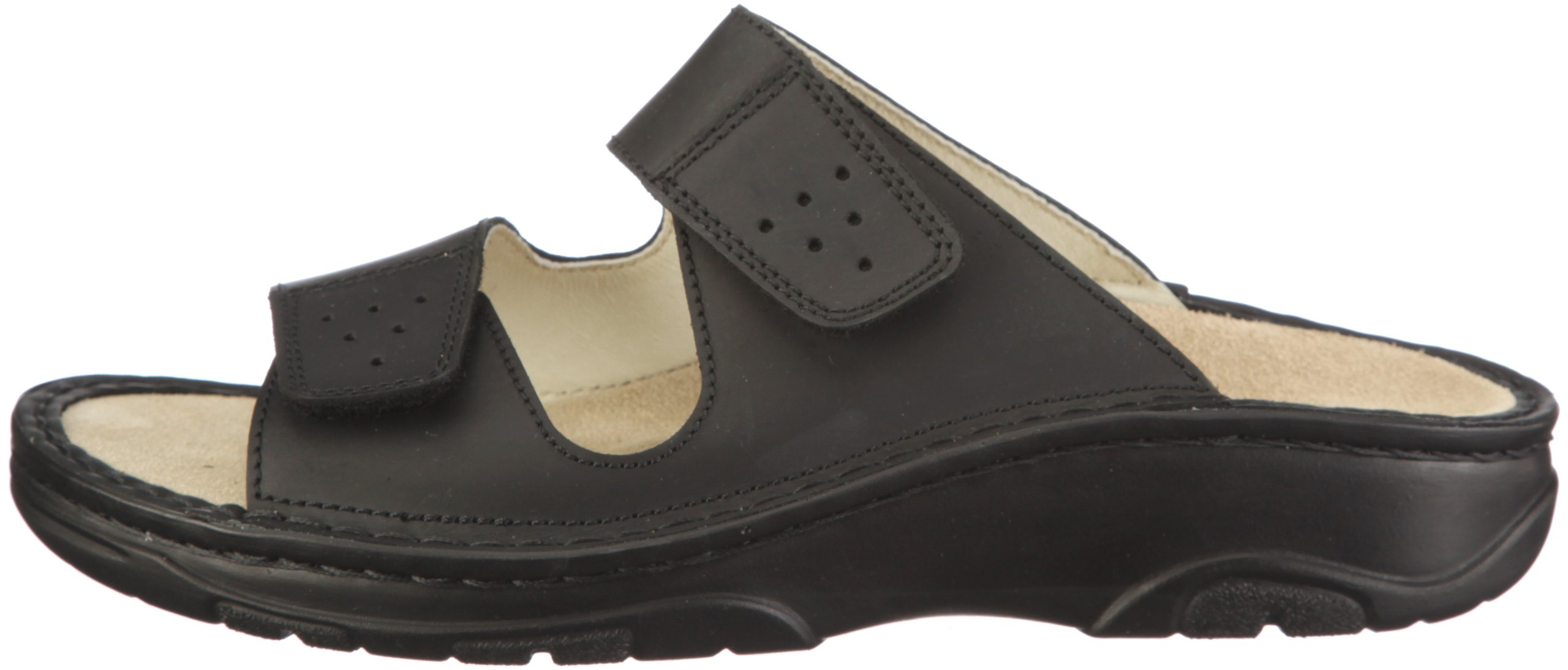 Berkemann Men's Comfortable Slip-On Mules - Soft Leather Indoor/Outdoor House Shoes for Relaxing at Home, Lounging & Errands