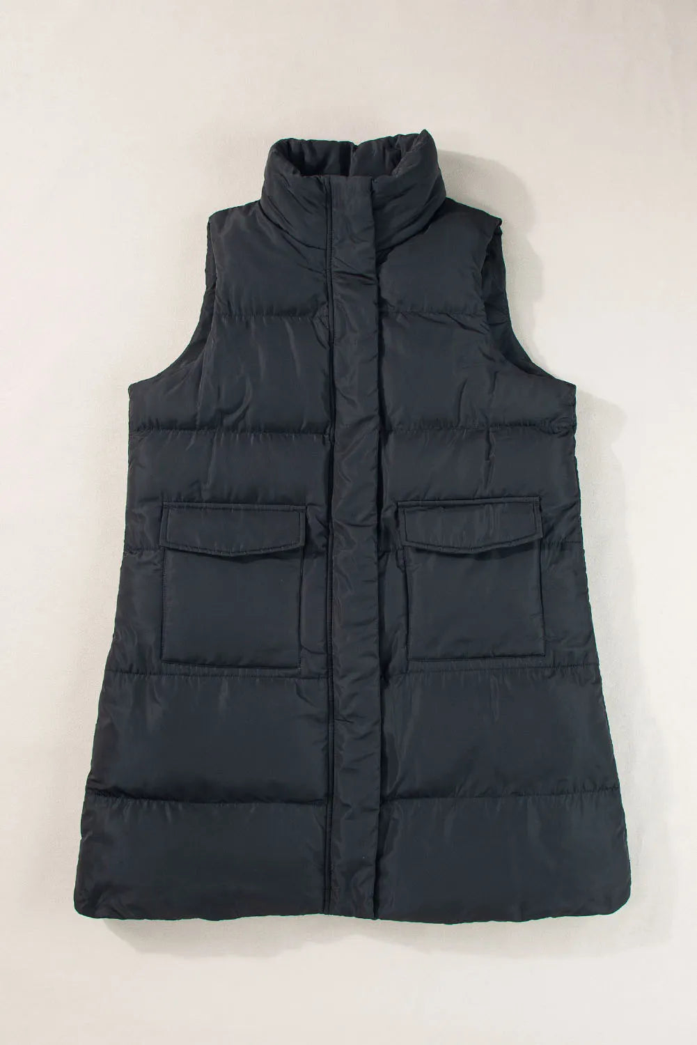 Men's Lightweight Pocketed Zip Up Vest Coat - Waterproof Windbreaker for Outdoor Hiking & Running