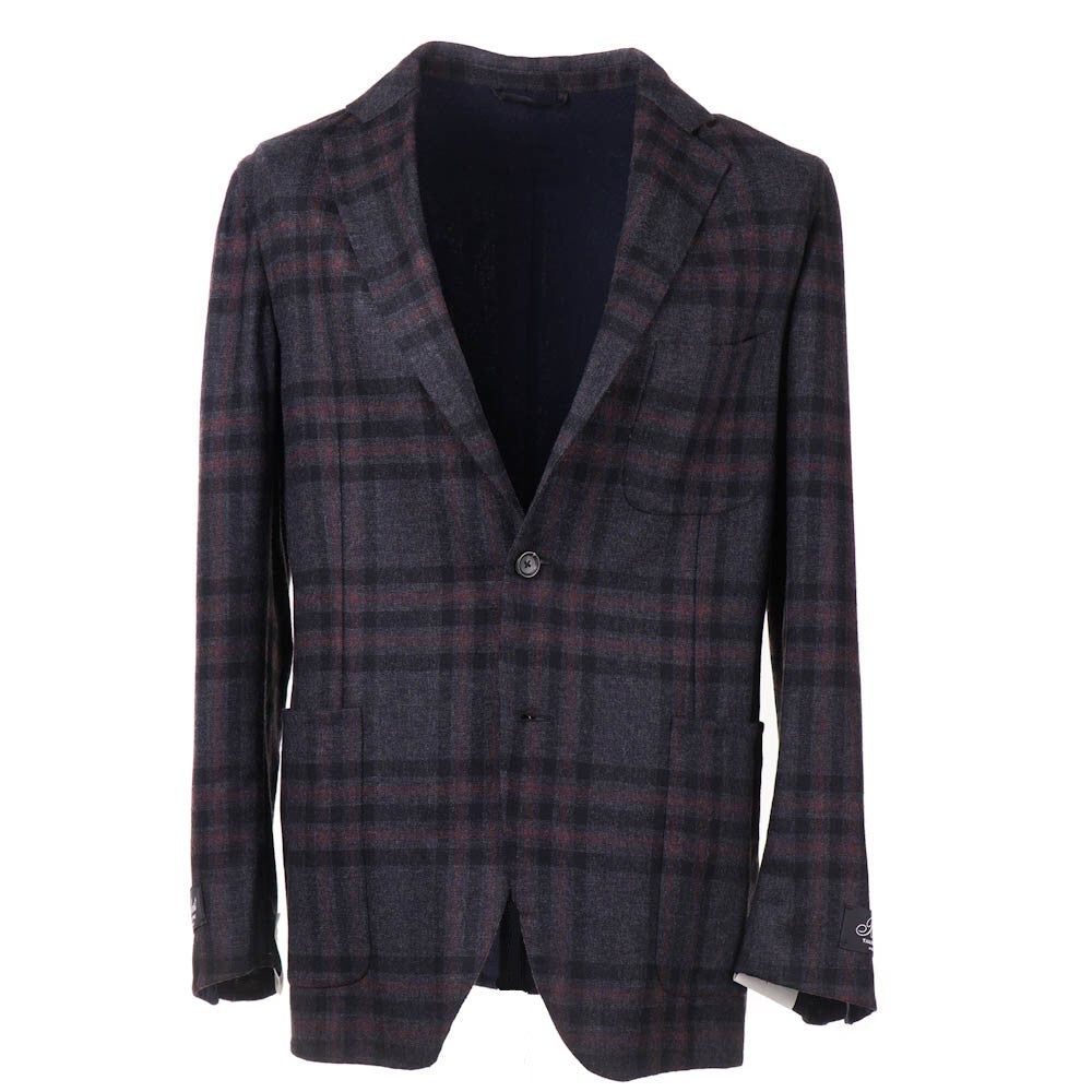 Premium Belvest Unlined Wool & Cashmere Sport Coat for Men - Lightweight Business Blazer for Office, Weddings & Formal Events