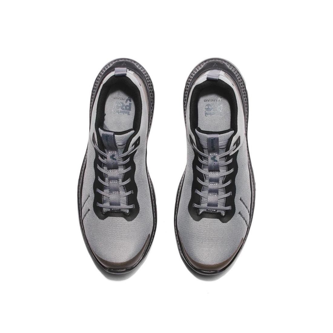 Setra Composite Toe Work Shoes for Men - Lightweight Safety Shoes Grey - Perfect for Construction, Warehouse & Industrial Work