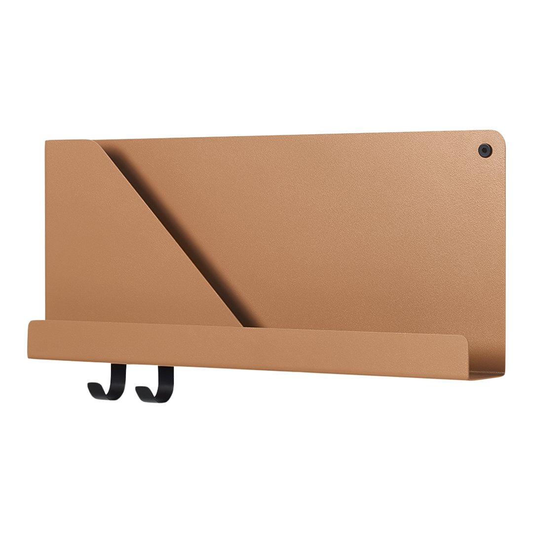 Muuto Johan Van Hengel Folded Shelves - Modern Wall Shelves for Living Room, Bedroom & Office Storage - Stylish Scandinavian Design for Home Decor