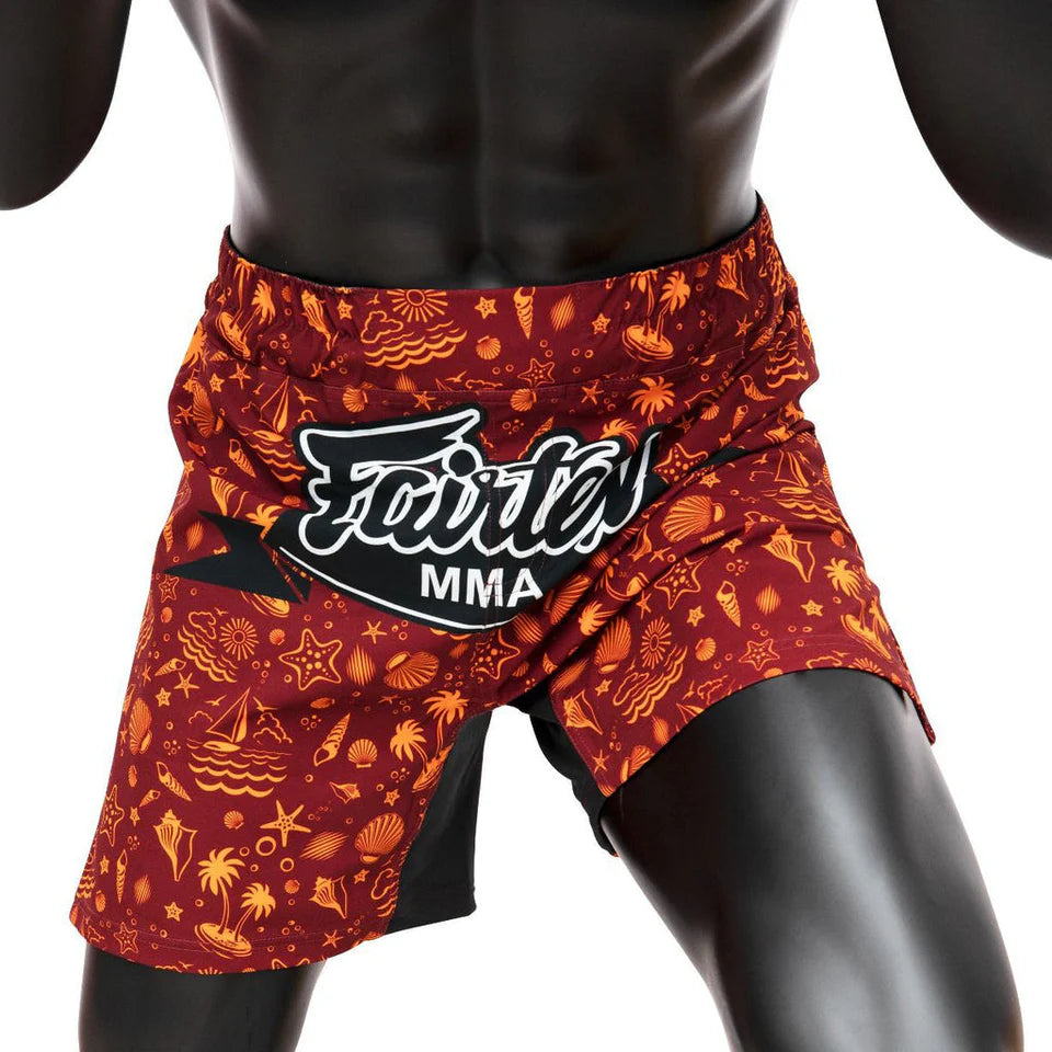 Fairtex MMA Shorts BREEZE - Lightweight & Breathable Fight Shorts for MMA, Muay Thai & Training - Perfect for Gym, Sparring & Combat Sports