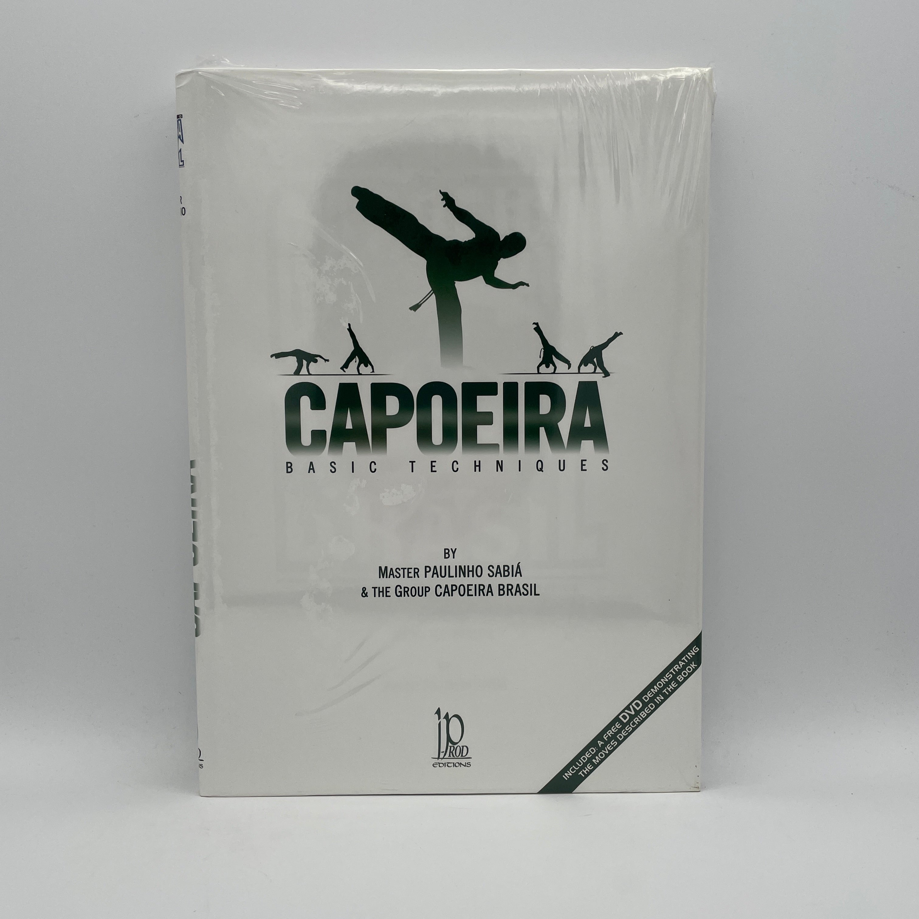 Capoeira Basic Techniques Book & DVD by Paulinho Sabia - Learn Brazilian Martial Arts for Beginners (Hardcover) | Perfect for Home Training, Martial Arts Enthusiasts & Self-Defense Practice